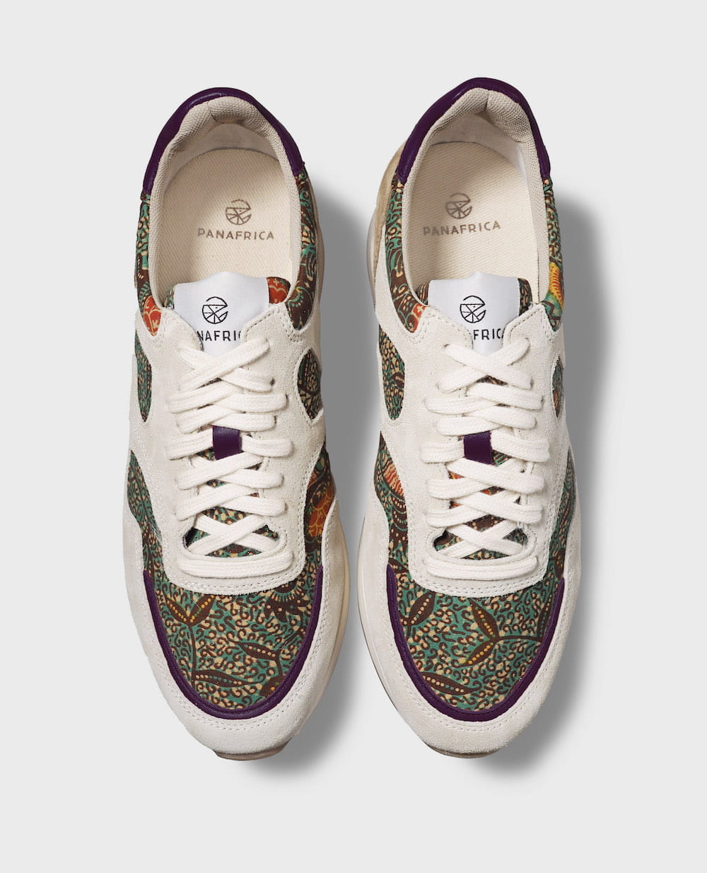 African Fair Trade Sneaker - Arusha Creme