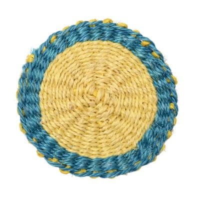 4er Set Sisal Untersetzer - 10cm - Johari