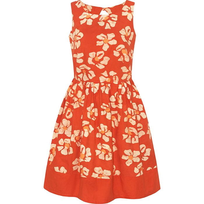 Party Dress - Tropics Tangerine - Orange