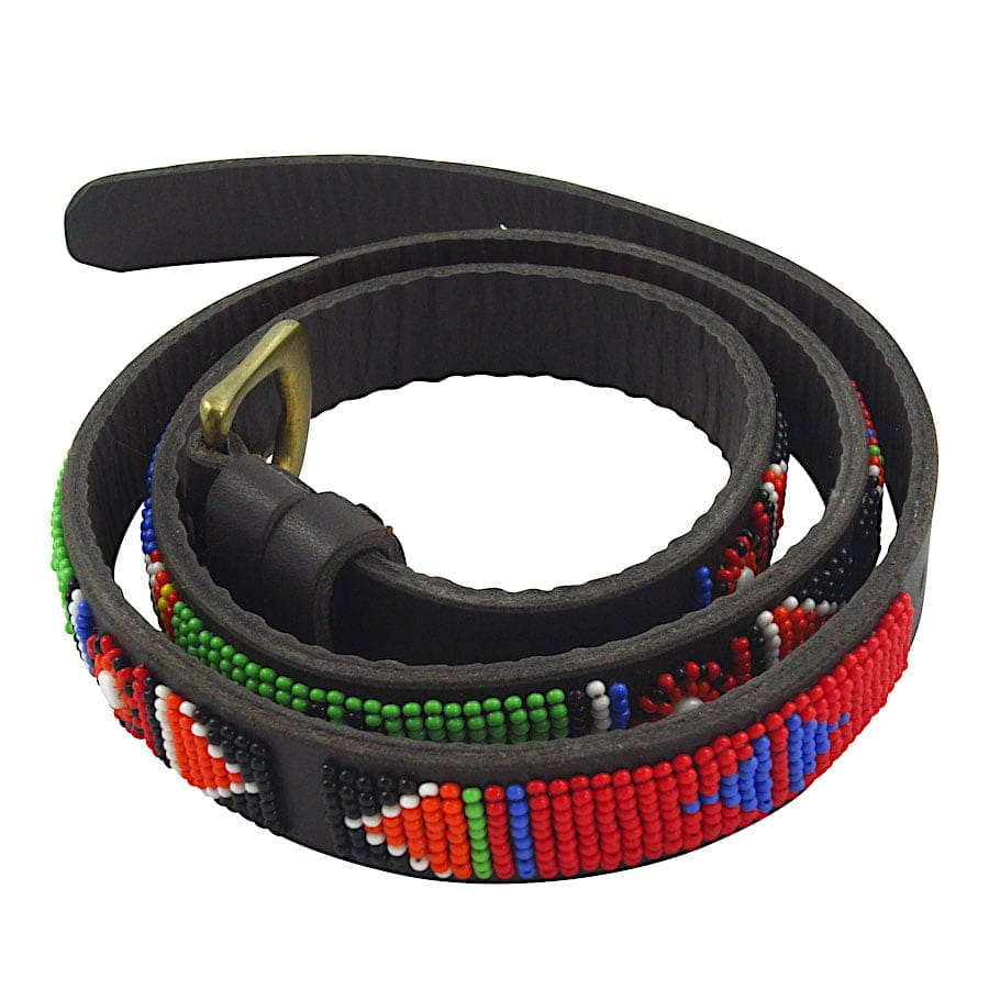 Massai Ledergürtel - Maragoli - Skinny Massai Ledergürtel - Maragoli - Skinny