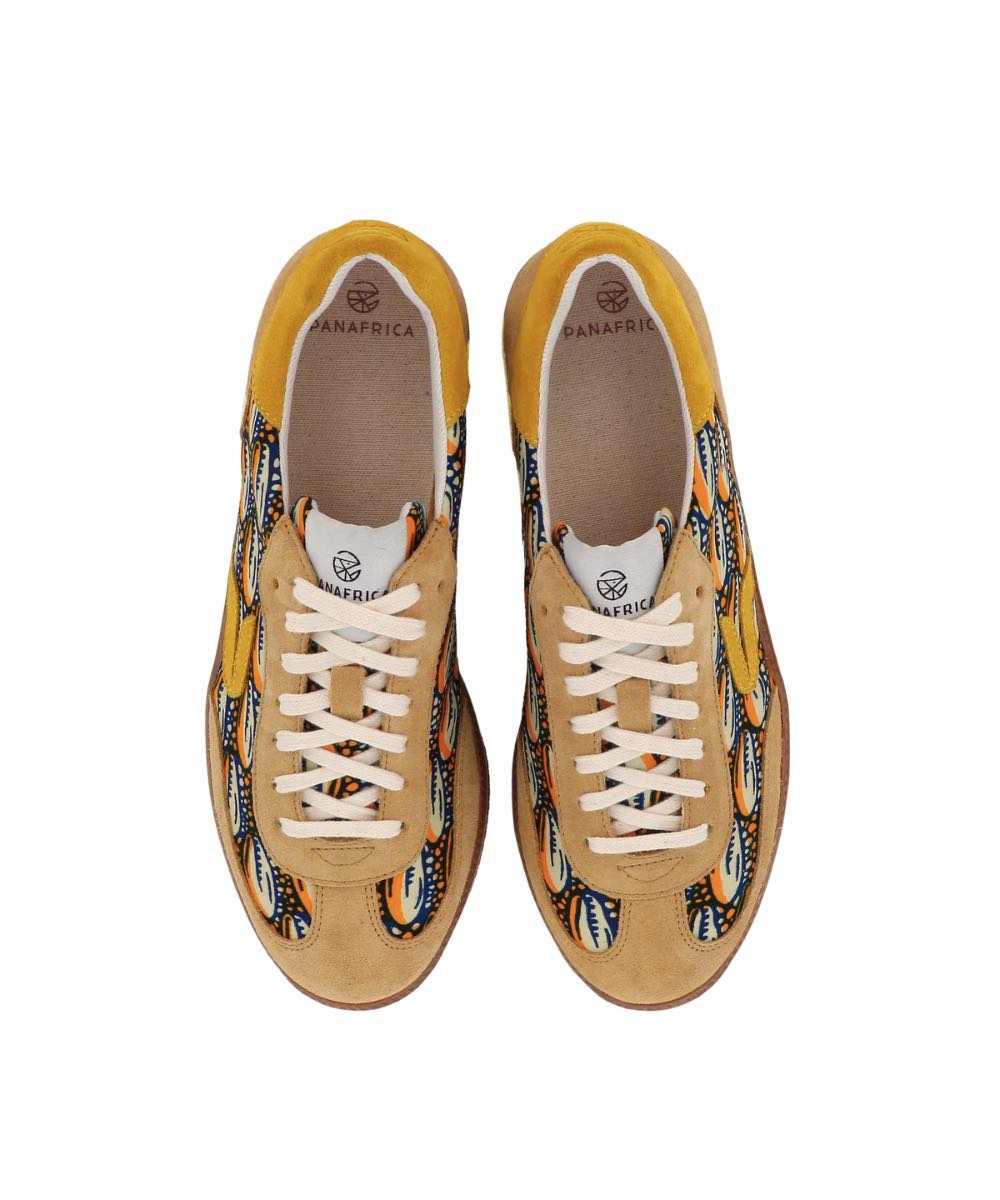 African Fair Trade Sneaker - Sahara Carambole African Fair Trade Sneaker - Sahara Carambole