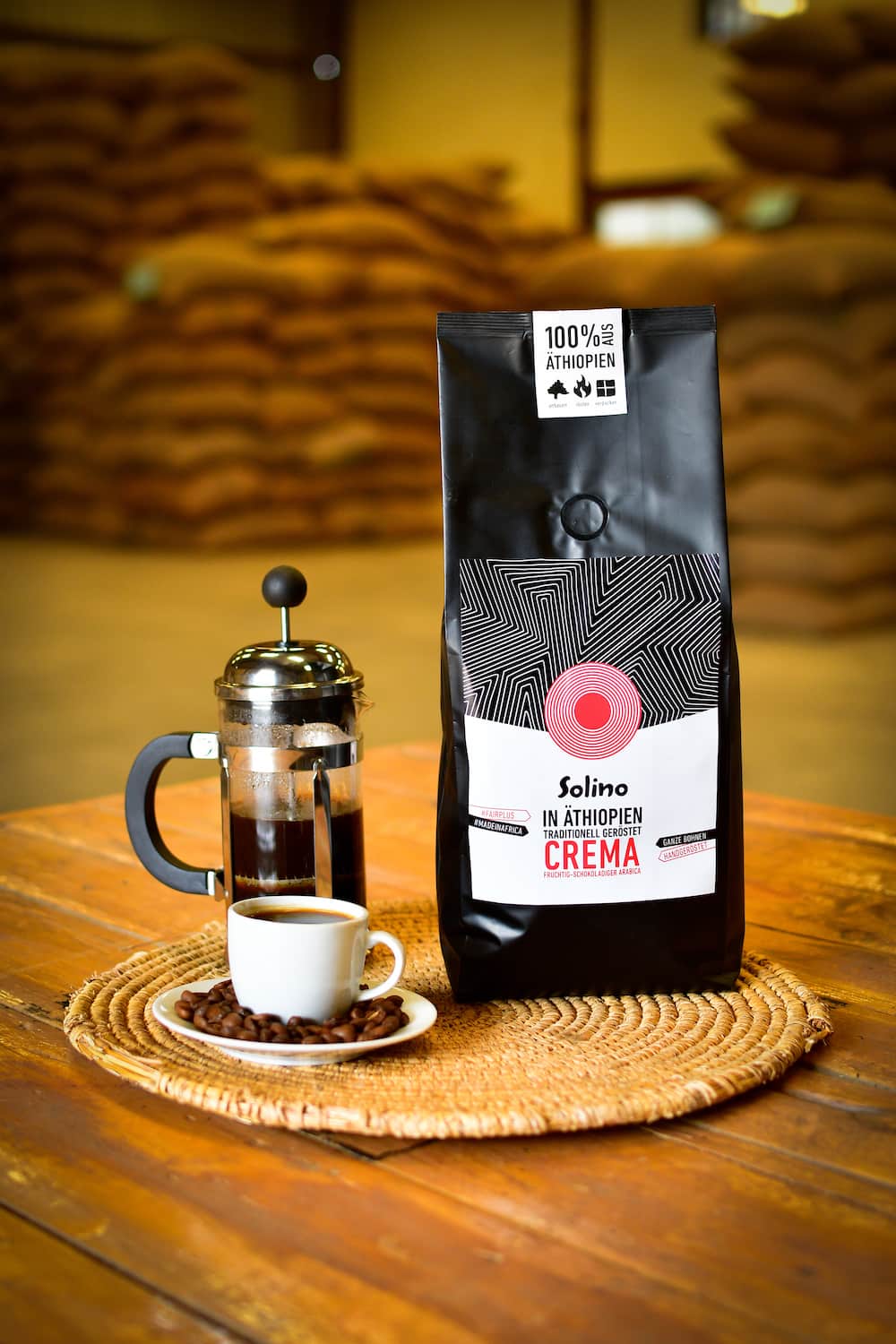 Solino Café - 1000g Bohne - Fair+ Solino Café - 1000g Bohne - Fair+