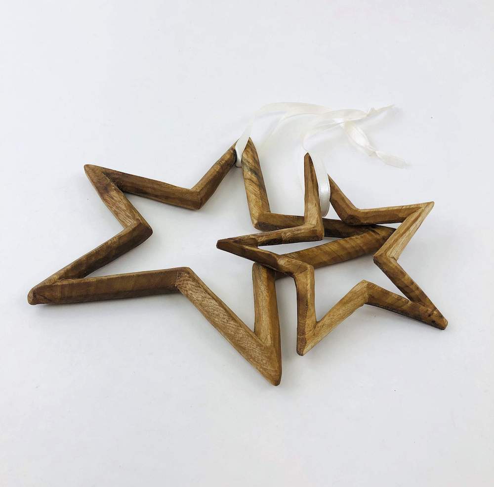 Weihnachtsstern Holz - XS/S - Braun Weihnachtsstern Holz - XS/S - Braun