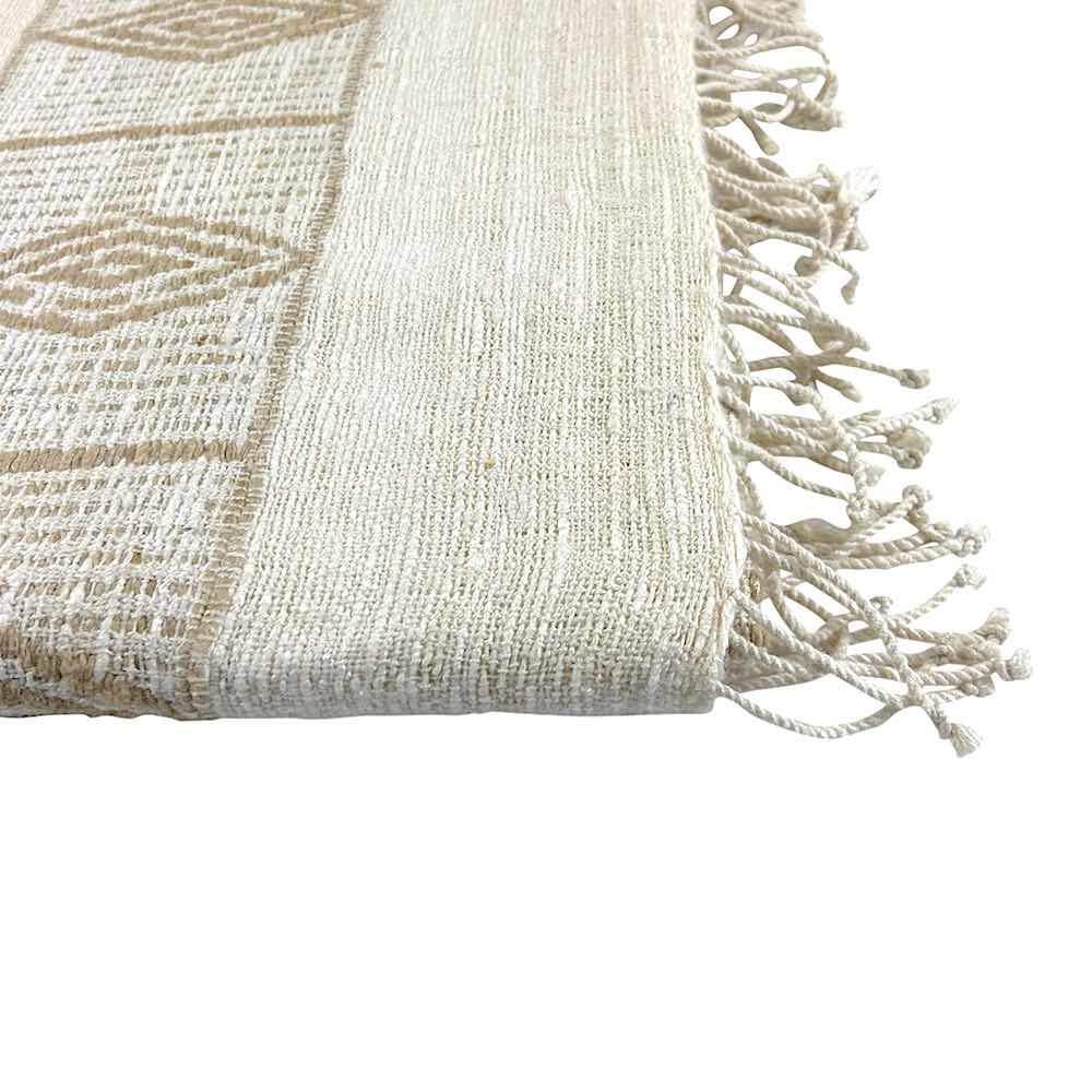 Queen Menon - Schal aus Seide - Unisex - Beige Queen Menon - Schal aus Seide - Unisex - Beige