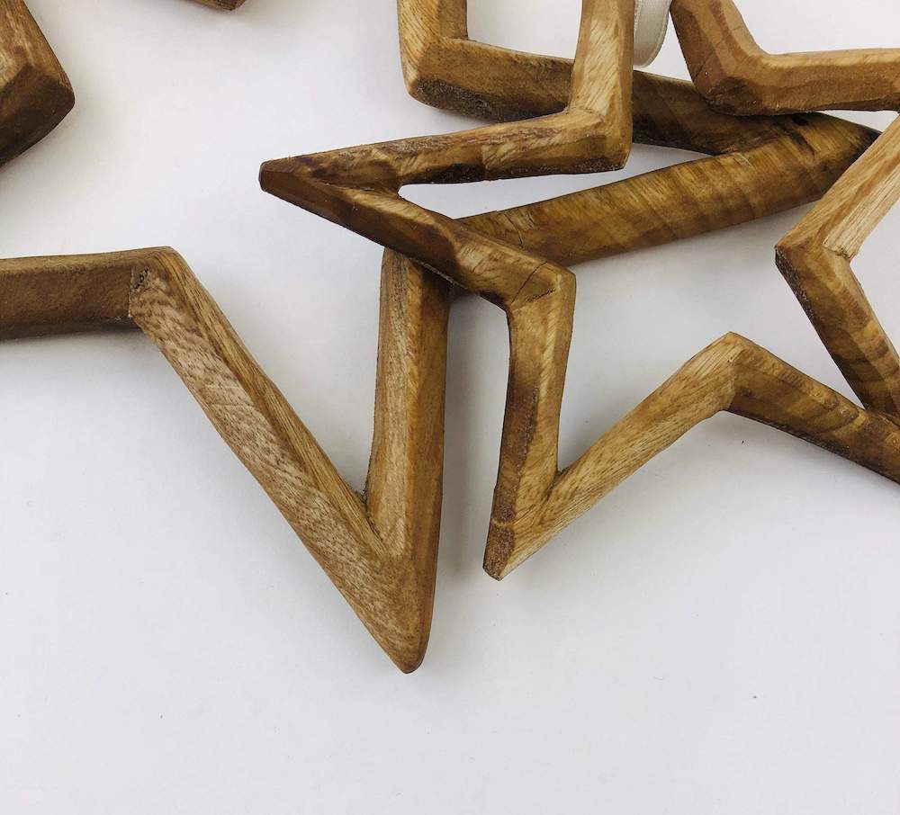 Weihnachtsstern Holz - XS/S - Braun Weihnachtsstern Holz - XS/S - Braun