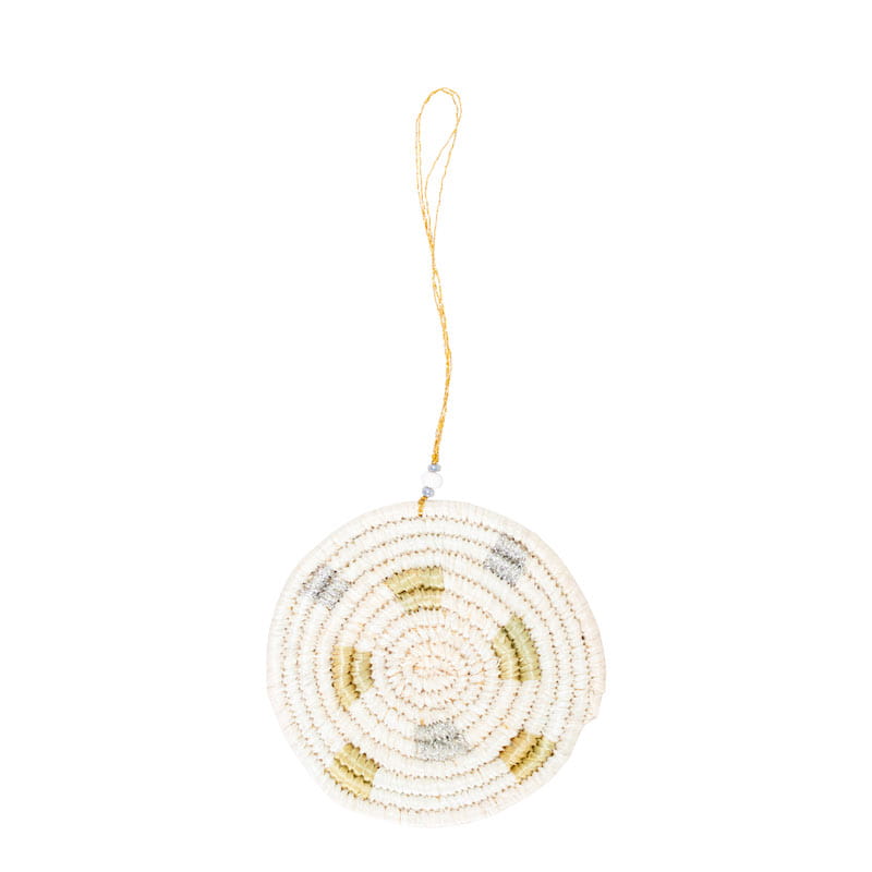 Christbaumschmuck IKIBA - 7cm - Silber Christbaumschmuck IKIBA - 7cm - Silber