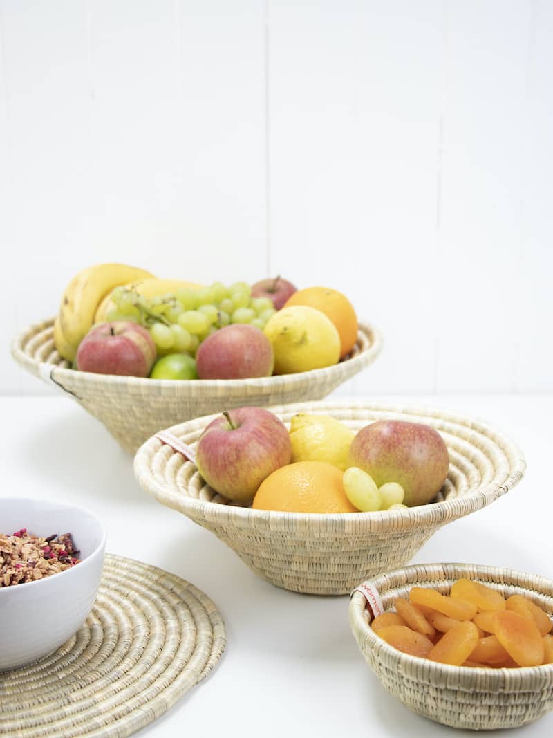 Obstschale - 35cm - Natur Obstschale - 35cm - Natur