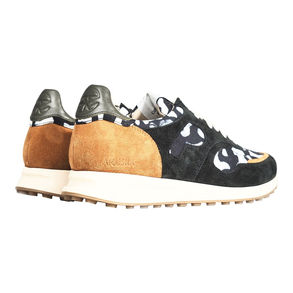 African Fair Trade Sneaker - Arusha Ebène African Fair Trade Sneaker - Arusha Ebène