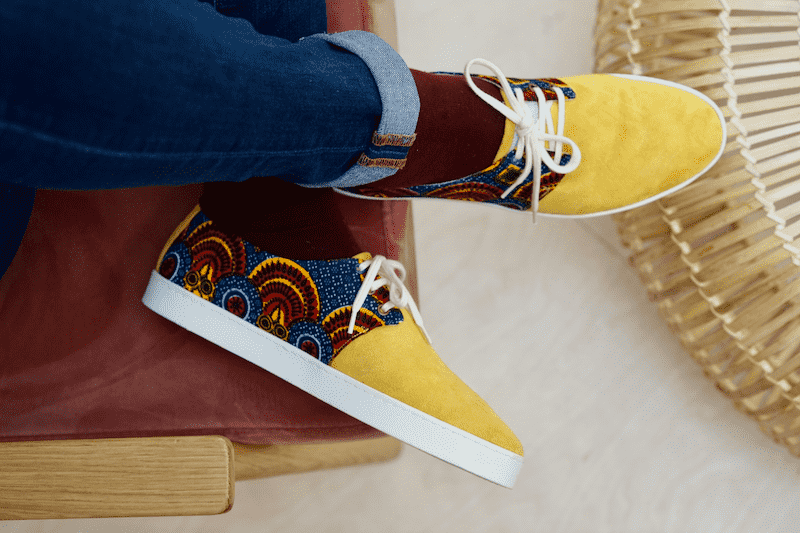 African Fair Trade Sneaker - Casablanca