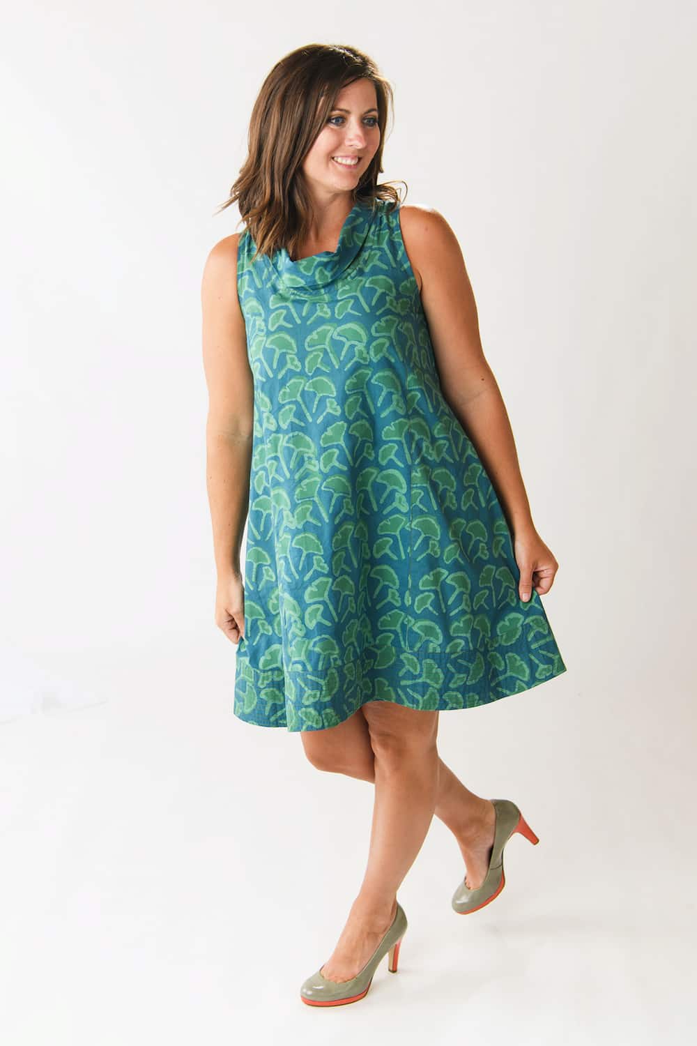 Eli Dress - Gingko Green - Grün Eli Dress - Gingko Green - Grün
