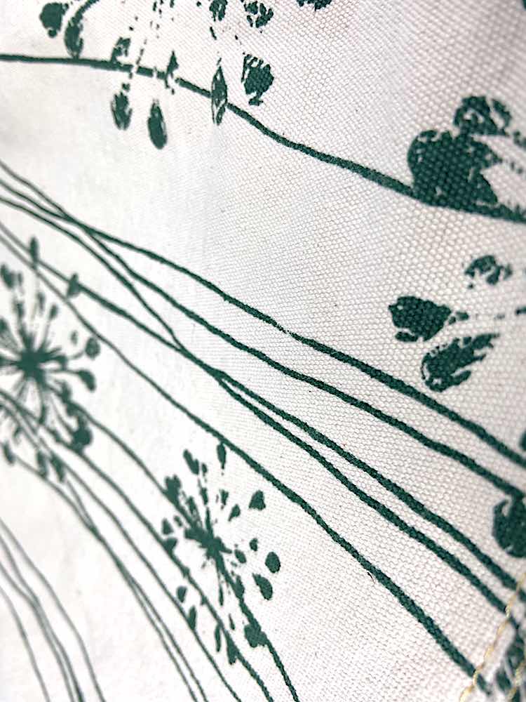 African Tote Bags - Safari - Acacia Flower Green African Tote Bags - Safari - Acacia Flower Green
