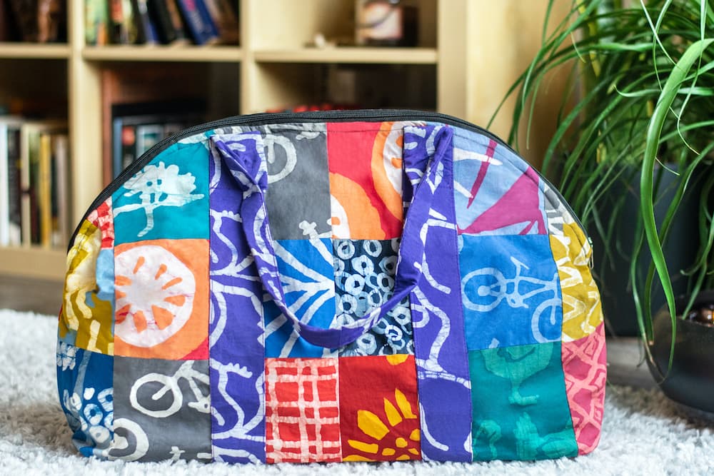 Weekender Bag - Patchwork - Bunt