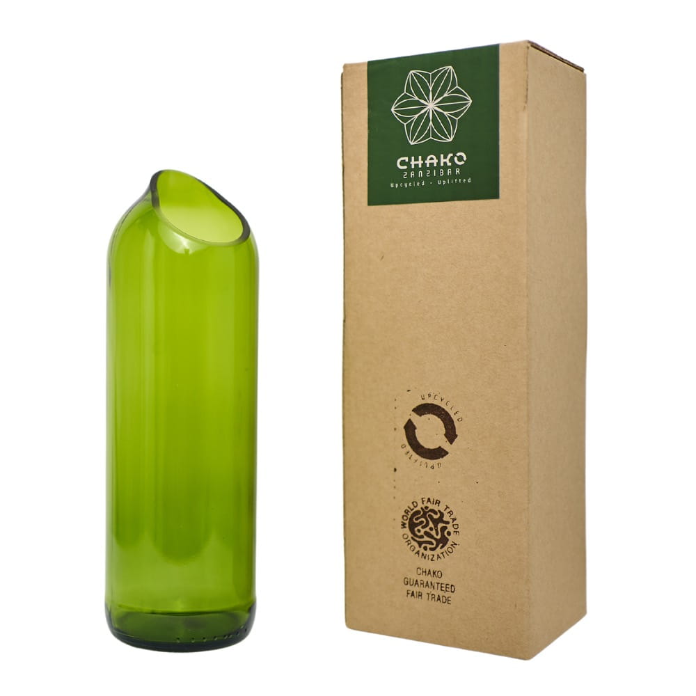 Upcycling Karaffe/Vase - Bottle - Weinflasche