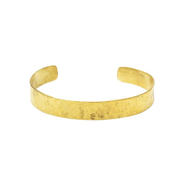 Messing Armreif - Hammered Cuff Messing Armreif - Hammered Cuff