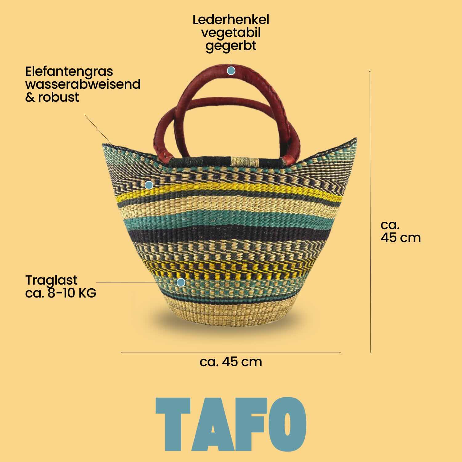 Bolga Bag - Tafo - U-Form