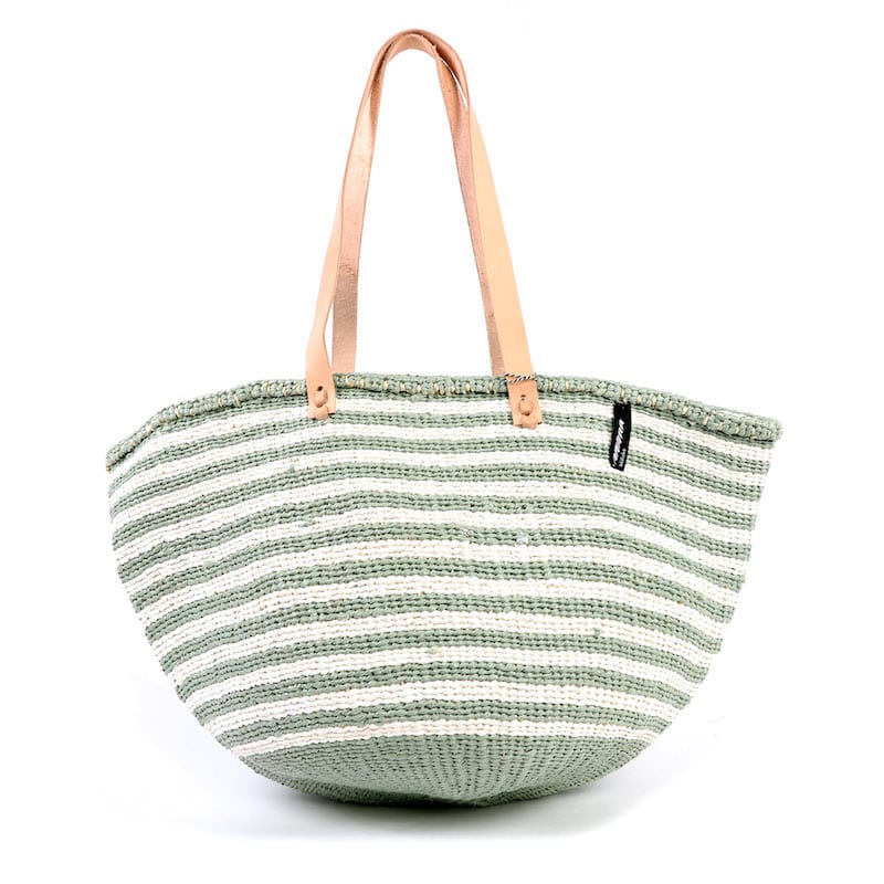 Kiondo Tasche M - Thin Stripes - Hellgrün Kiondo Tasche M - Thin Stripes - Hellgrün