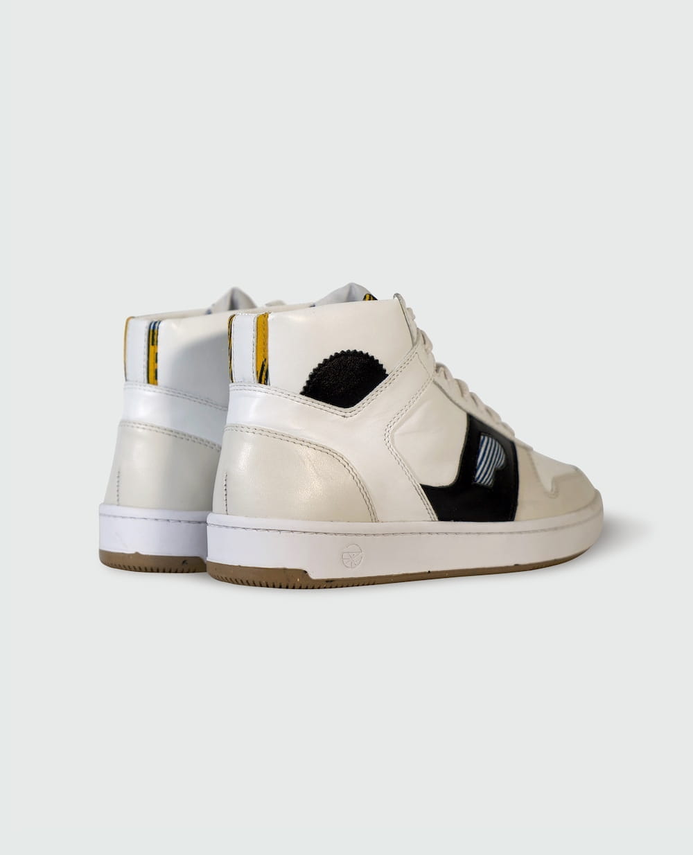 African Fair Trade Sneaker - Kasai Mid Noir African Fair Trade Sneaker - Kasai Mid Noir