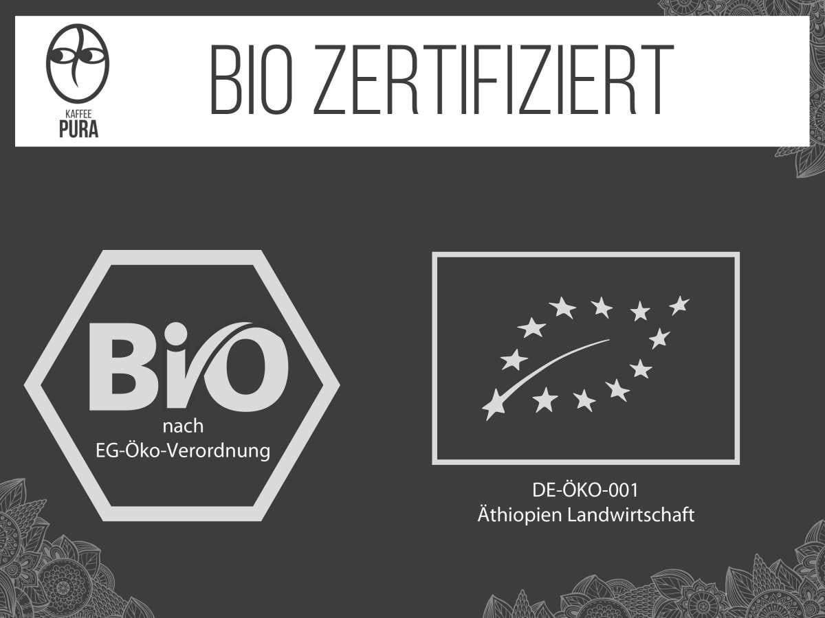 Bio Kaffee - Yirgacheffe - Äthiopien