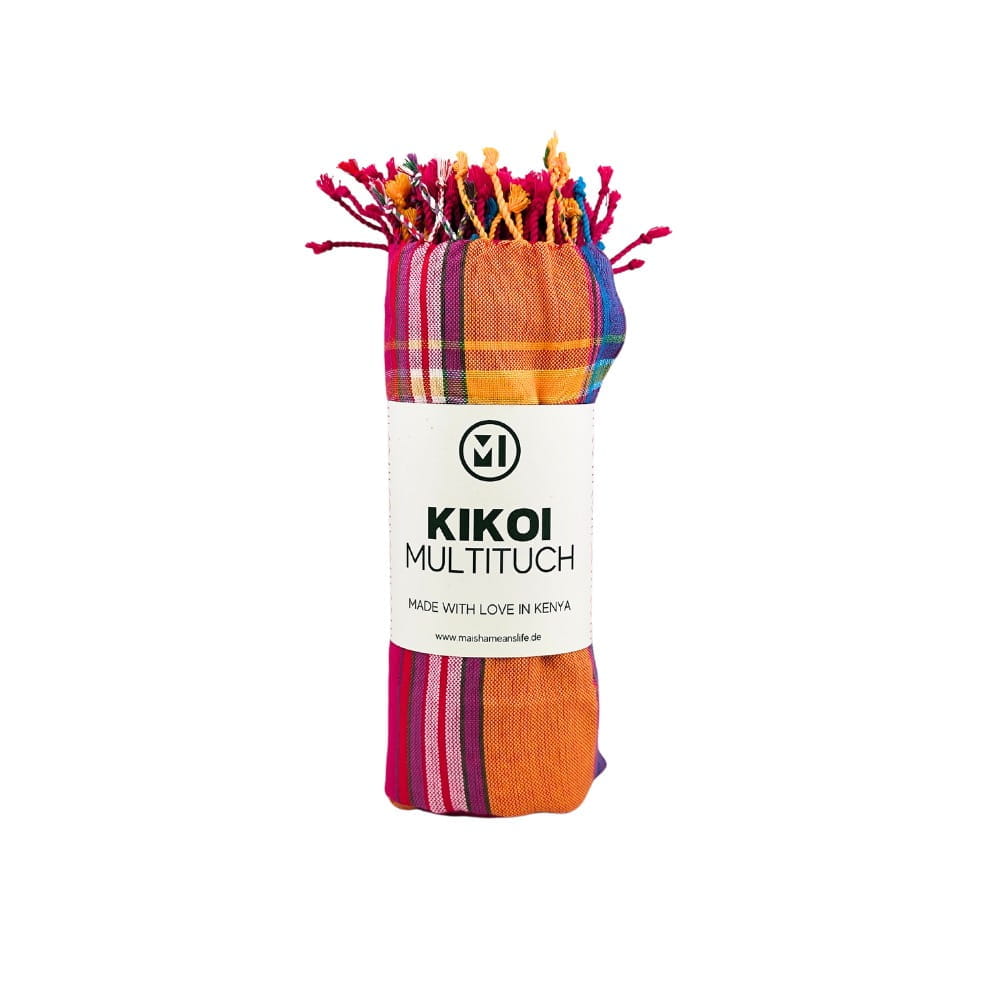 Kikoi Tuch Kenia - Baumwolle - Pink Kikoi Tuch Kenia - Baumwolle - Pink