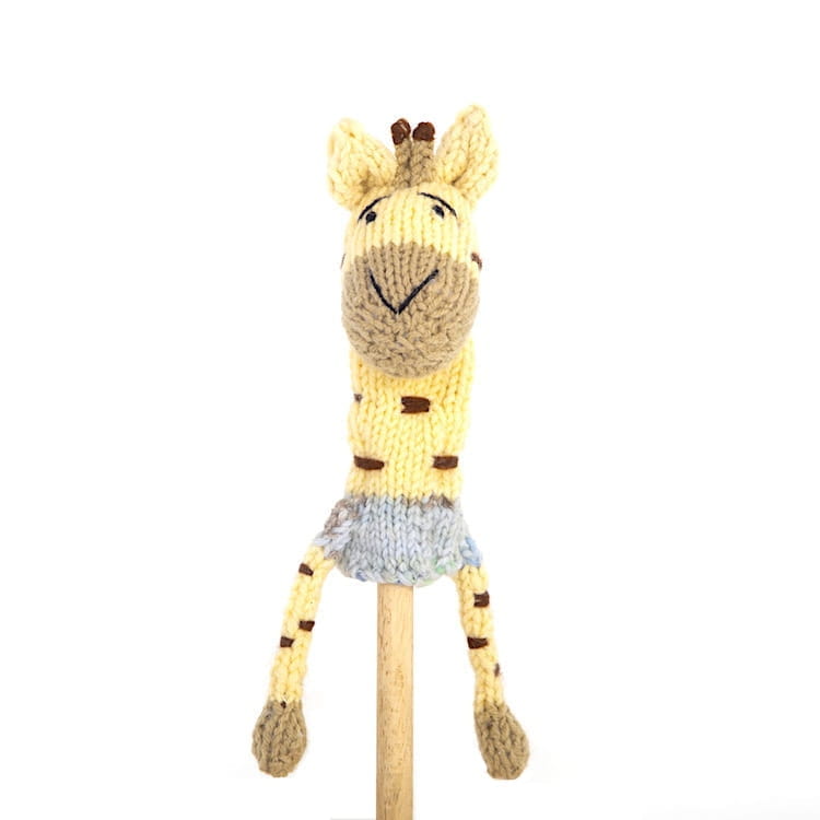 Fingerpuppe Giraffe Gogo Olive Fingerpuppe Giraffe Gogo Olive