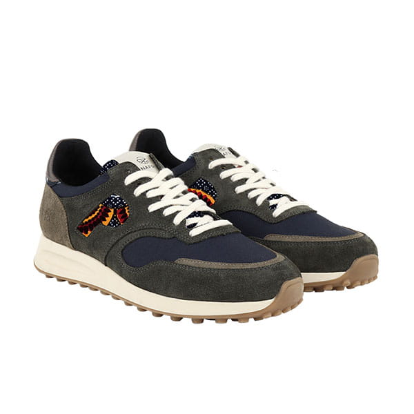 African Fair Trade Sneaker - Arusha Ocean African Fair Trade Sneaker - Arusha Ocean