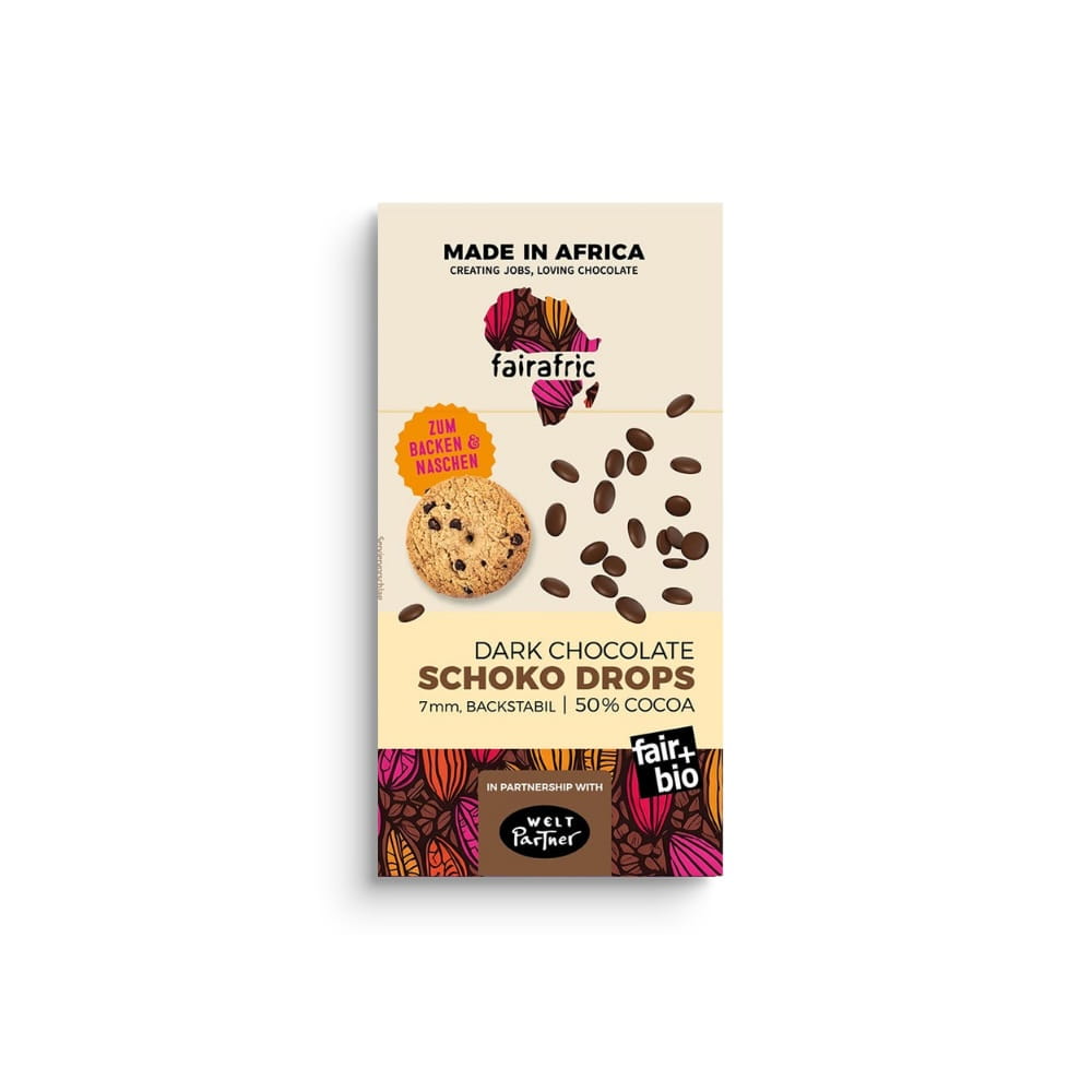 Bio Drops - 50% Zartbitterschokolade - Ghana
