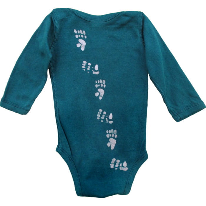 Bio Baby Strampler - Affe - Langarm