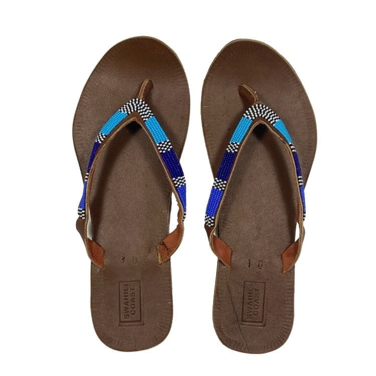 Afrikanische Sandalen - Atlas - Blau