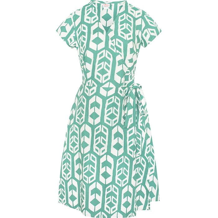 Wrap Dress - Shields Sage - Grün Wrap Dress - Shields Sage - Grün