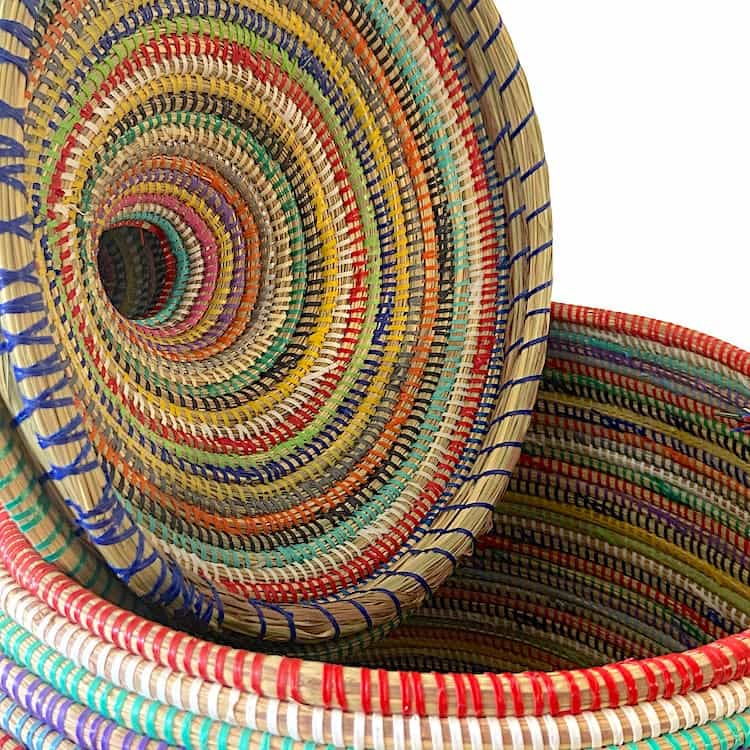 Wäschekorb Senegal S - Stripes - Bunt Wäschekorb Senegal S - Stripes - Bunt