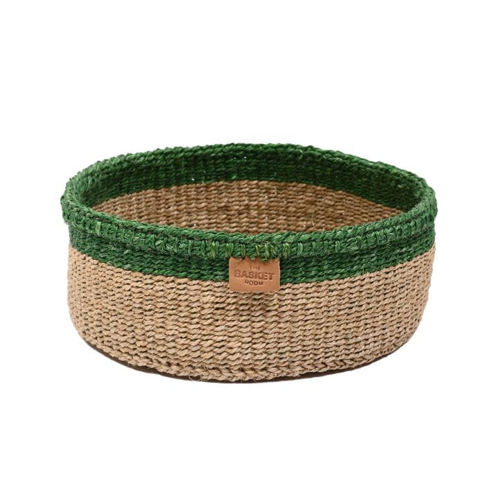 Sisal Brotkorb Obstkorb Bakari The Basket Room Grün Braun Sisal Brotkorb Obstkorb Bakari The Basket Room Grün Braun