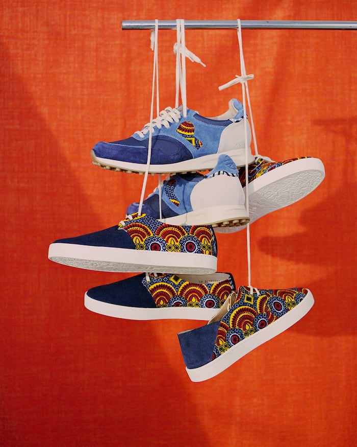 African Fair Trade Sneaker - Arusha Baltic African Fair Trade Sneaker - Arusha Baltic