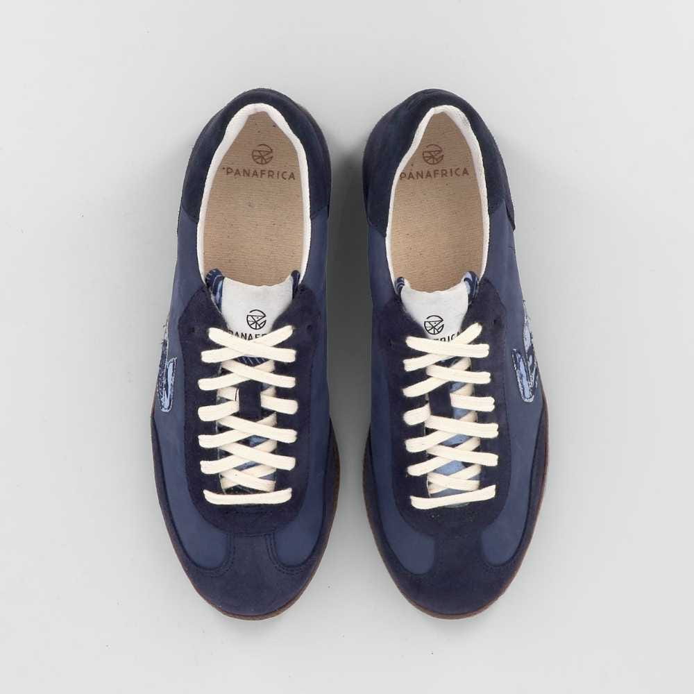 African Fair Trade Sneaker - Sahara Marine African Fair Trade Sneaker - Sahara Marine