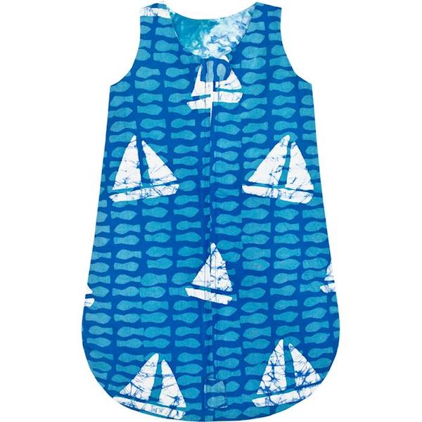 Baby Schlafsack - Bio Baumwolle - Sailing Blau