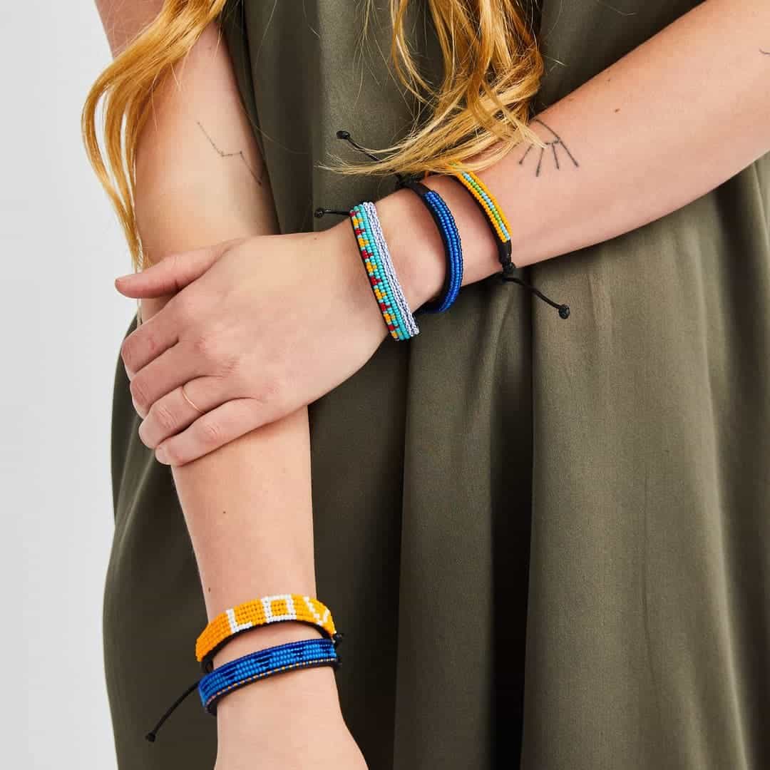 Massai Armband - Omo Leder - Unisex