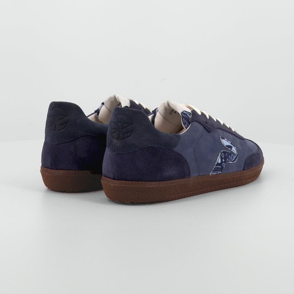 African Fair Trade Sneaker - Sahara Marine African Fair Trade Sneaker - Sahara Marine