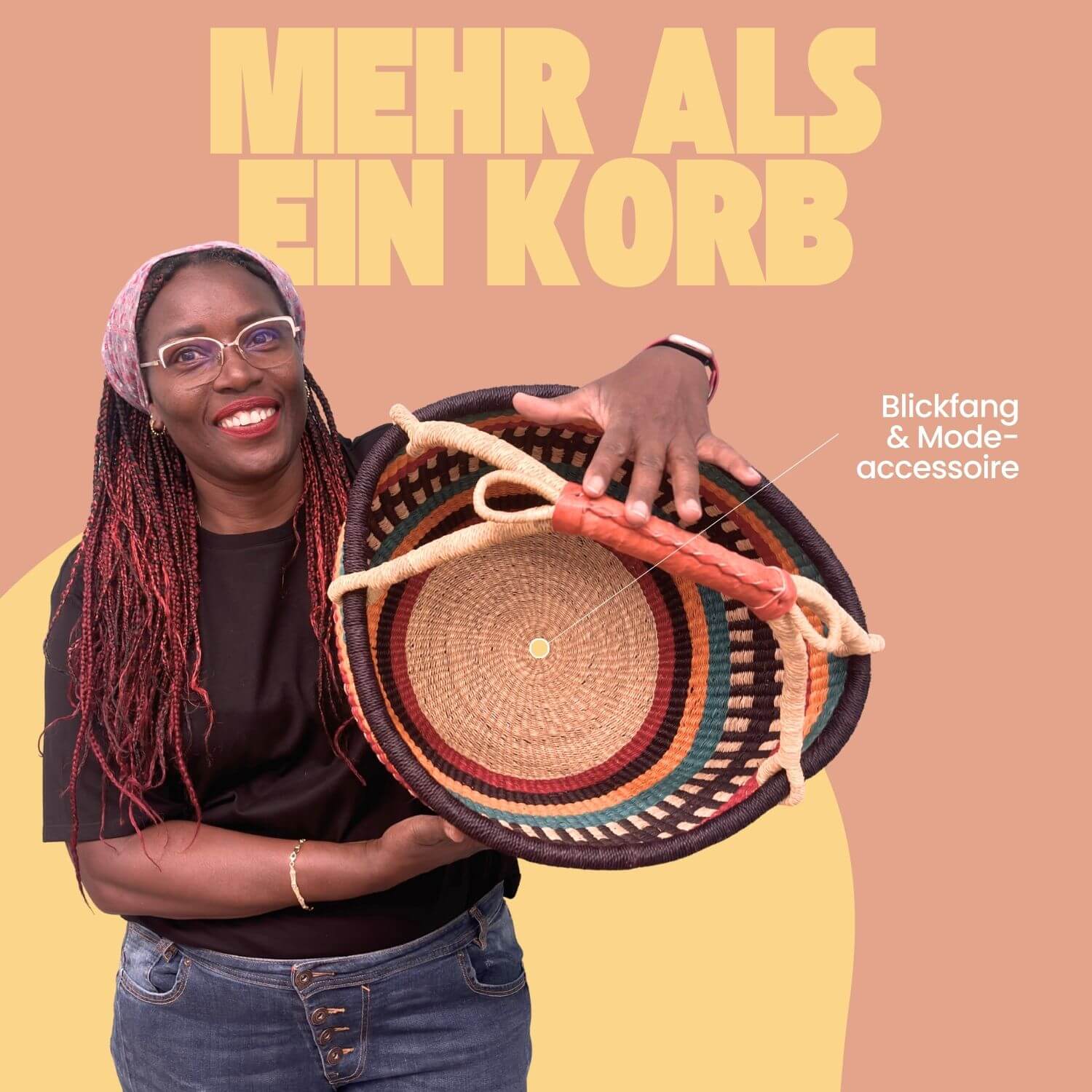 Bolga Korb - Bawku - Rund