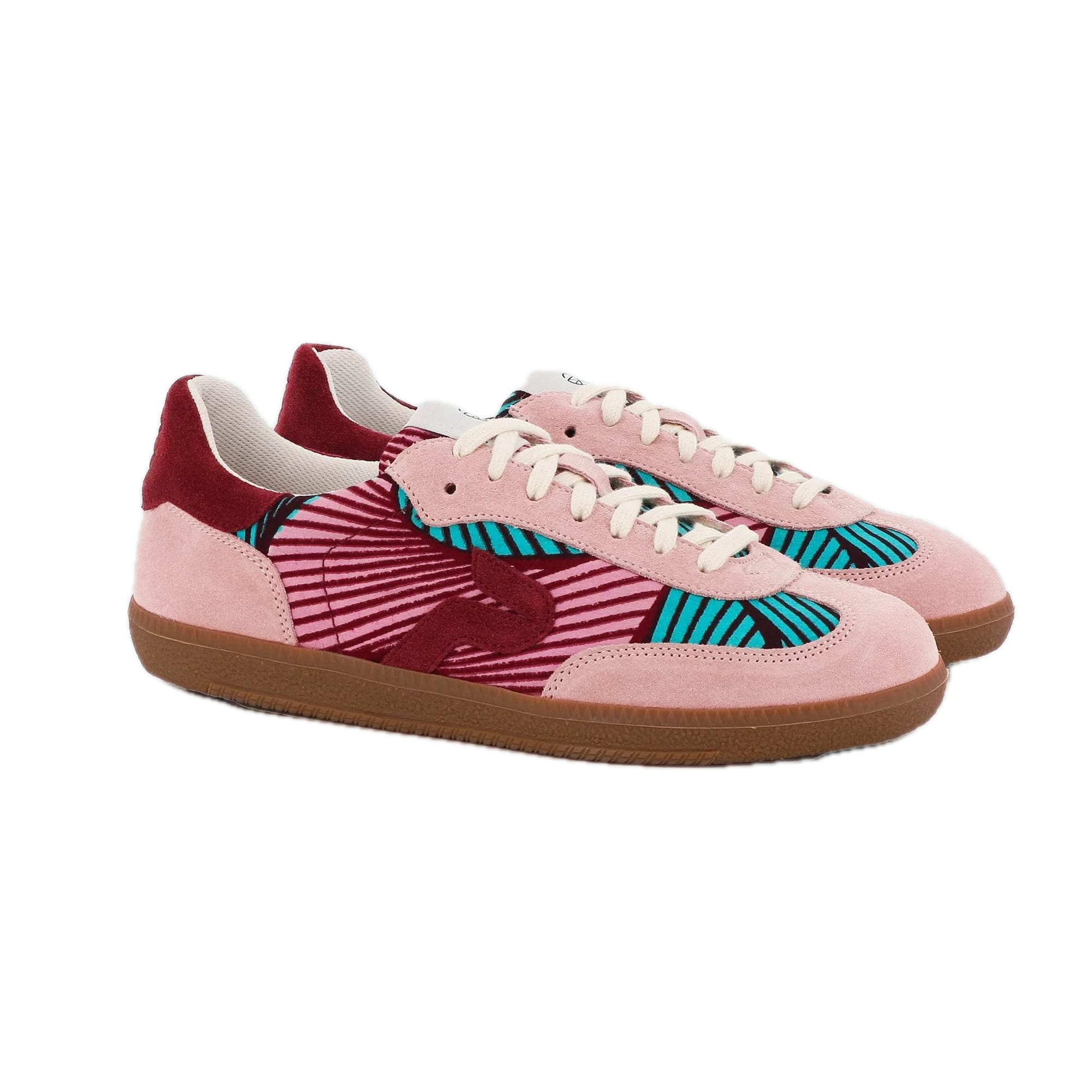 African Fair Trade Sneaker - Sahara Guava - 41 - Marokko