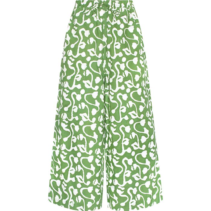 Bio Hose Crop - Brambles Olive - Grün Bio Hose Crop - Brambles Olive - Grün
