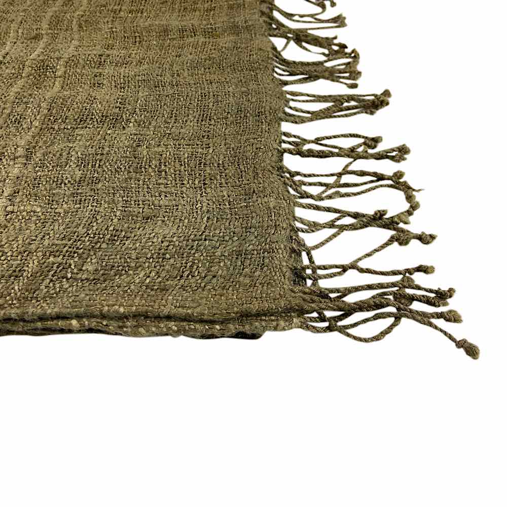 Queen Eleni - Schal aus Seide - Unisex - Olive Queen Eleni - Schal aus Seide - Unisex - Olive