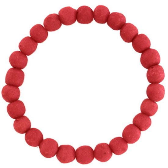Upcycling Armband Glasperlen Rot Global Mamas Afrika Schmuck Upcycling Armband Glasperlen Rot Global Mamas Afrika Schmuck