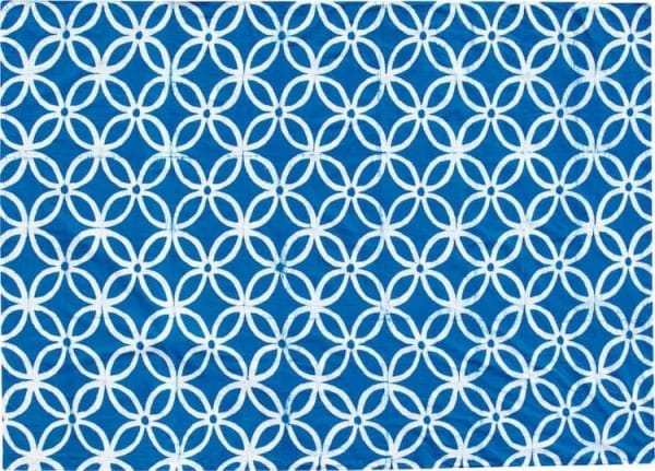 Afrikanische Kissenhüllen - Marina 50x50 - Blau