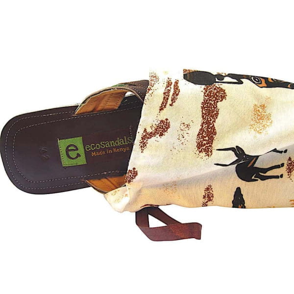 Afrikanische Sandalen - Mara - Braun