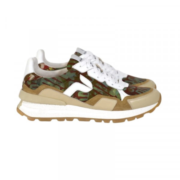 African Fair Trade Sneaker - Akanda Camo