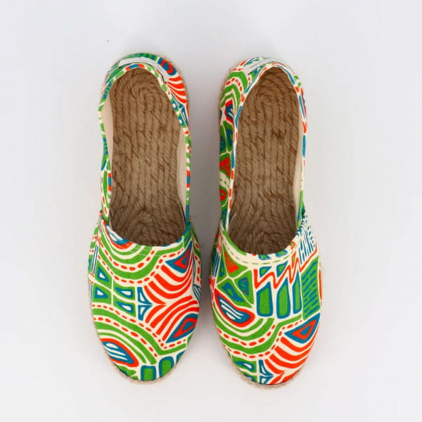 African Espadrilla Vert