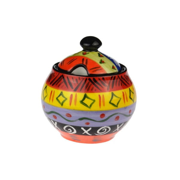 Kapula Keramik - Zuckerdose - Multicoloured