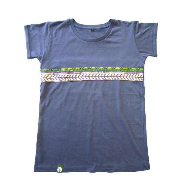 Kudhinda - Woman - Charcoal Grau - Organic Shirt