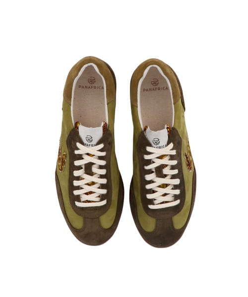 African Fair Trade Sneaker - Sahara Kaki