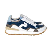 African Fair Trade Sneaker - Akanda Bleu