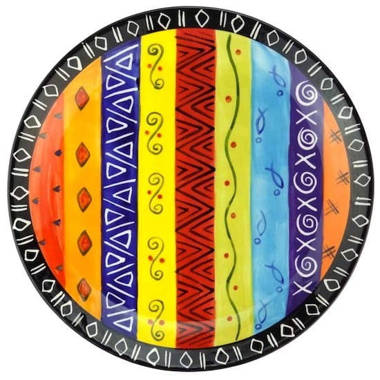 Kapula Keramik Multicoloured Ethnic Essteller